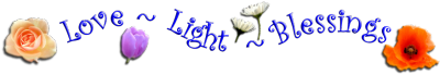 Love, Light, Blessings - Spirituality (400x88), Png Download