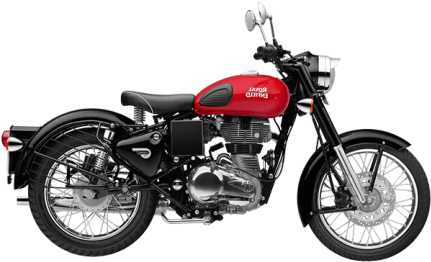 Royal Enfield Bullet - Swm Six Days 440 (432x286), Png Download