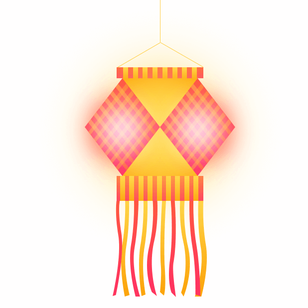 Diwali Fireworks & Decoration Messages Sticker-9 - Diwali Akash Kandil Png (618x618), Png Download