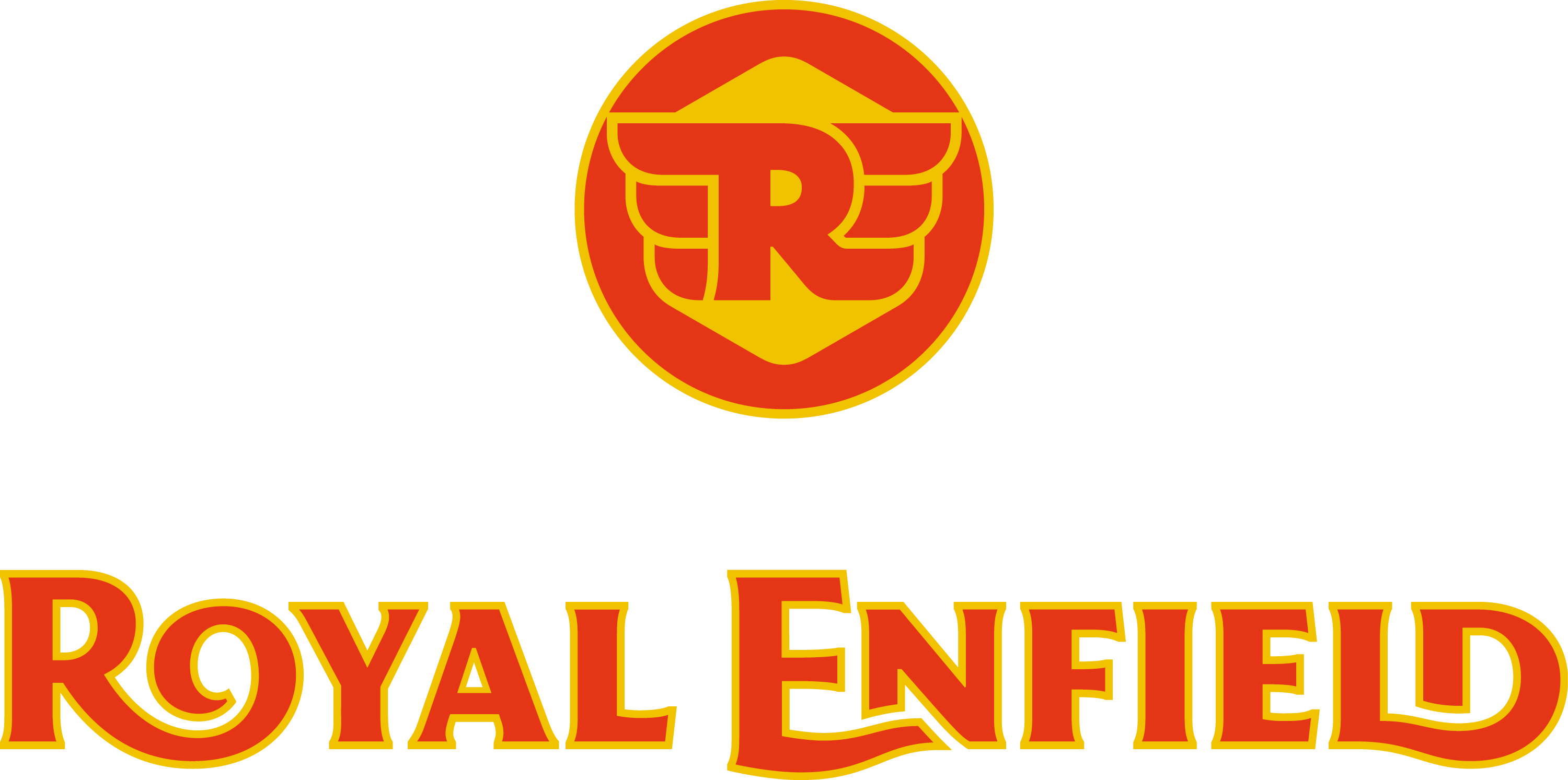 Royal Enfield Continues Its Upward Momentum - Royal Enfield Motorcycle Logo (3000x1493), Png Download