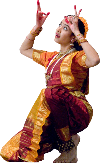 Girl4 - Girl Clacical Dance Image Png (339x553), Png Download