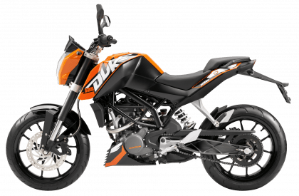Royal Enfield Bullet Ktm Motorcycle Bicycle Picsart - Ktm Duke 125 2012 (420x275), Png Download
