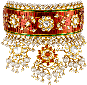 3817nie - Hindi Movies Padmavati Jewellery (520x500), Png Download