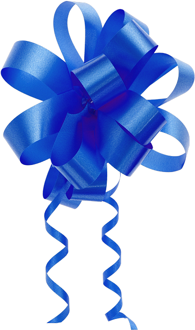 Cinta Azul De Regalo Ribbon Bows, Ribbons, Clipart, - Moños De Regalo Azul (520x700), Png Download