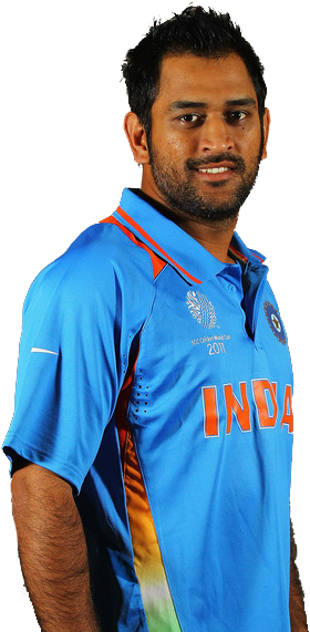 Dhoni Png - Dhoni In World Cup 2011 (390x594), Png Download