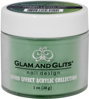 G & G Mood Effect Acrylic Powder, Me1014, Green Light, - Glam & Glits Mood Effect Acrylic Powder 1 0z For (540x435), Png Download