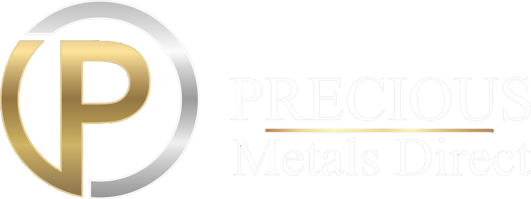 Precious Metals Direct - Silver (1691x635), Png Download