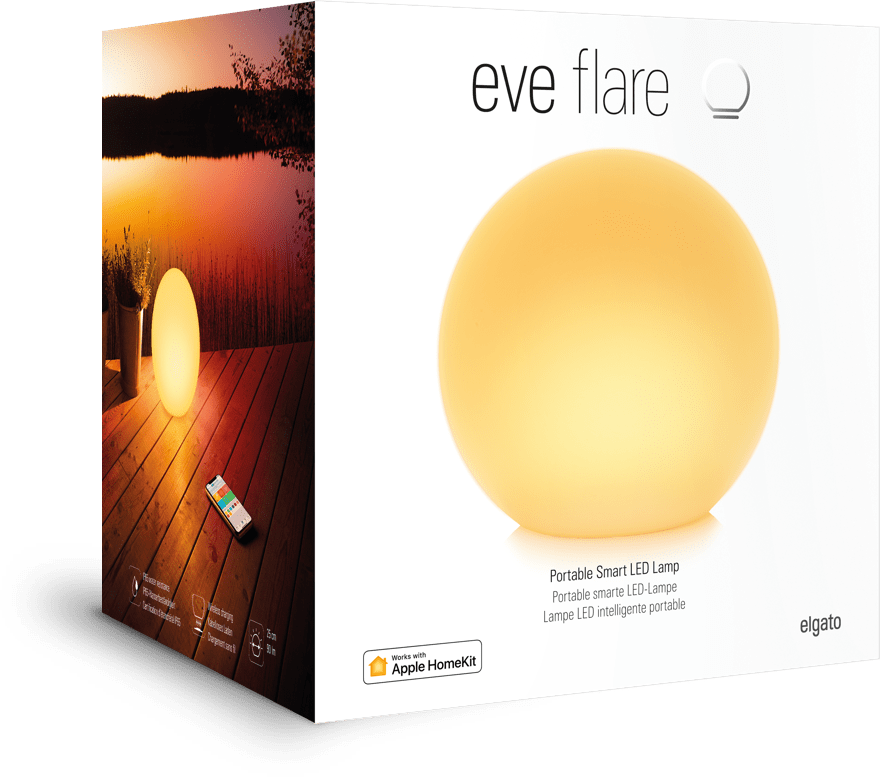 Light - Elgato Eve Flare Smart Led Lamp (880x778), Png Download