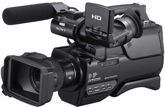 Hd Camera - Sony Mc2000 (537x372), Png Download