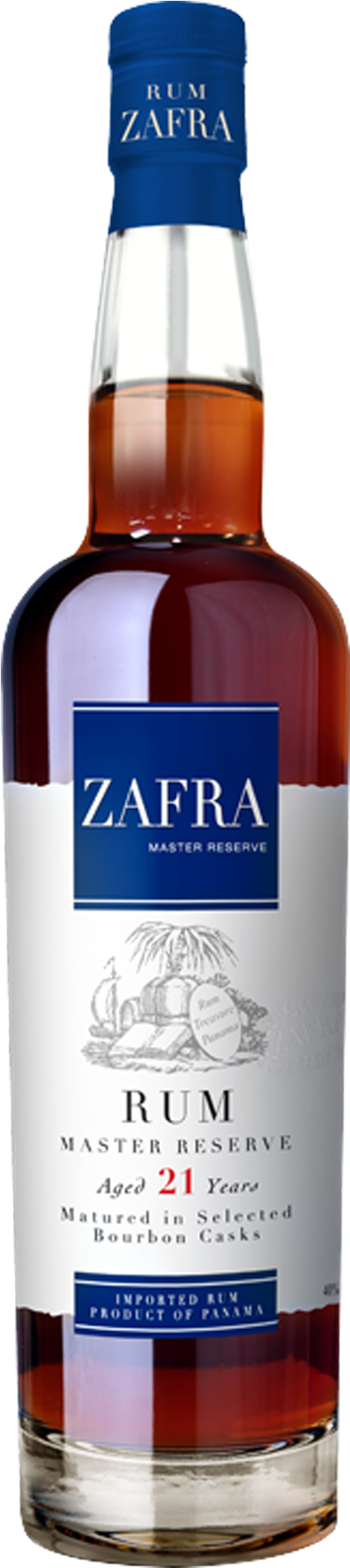Zafra Master Reserve 21 Year Old Rum 700ml - Zafra 21 Year Old Master Reserve Dark Rum (1600x2000), Png Download