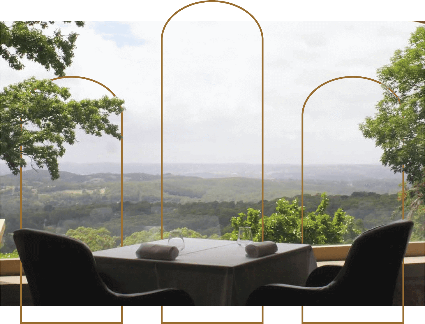 Of The Best Restaurants In Adelaide Hills, Our Restaurant, - Kitchen & Dining Room Table (1587x1179), Png Download