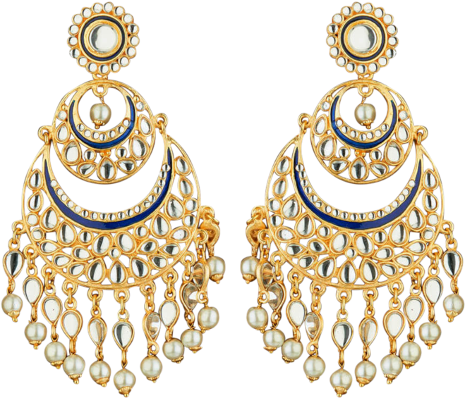 Beeru Jhumka Earrings Earring Full Size Png Download Seekpng