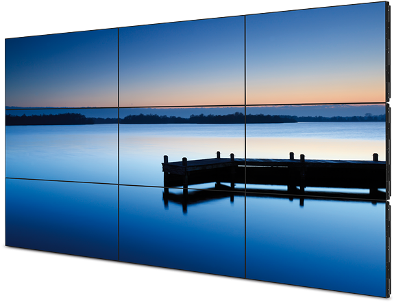 Tuff Security Offer Large Format Displays Range From - Video Wall (580x453), Png Download