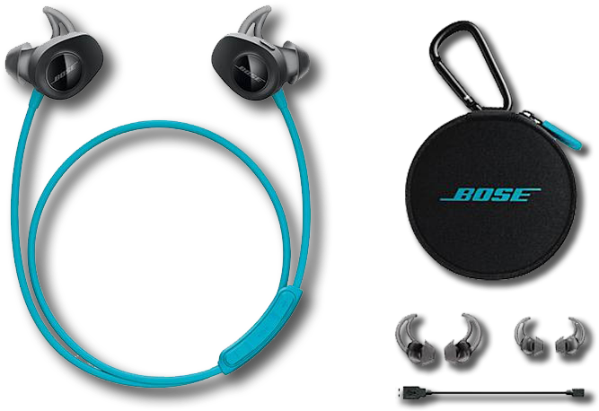Technology - Bose Soundsport Wireless Headphones (black) (800x540), Png Download