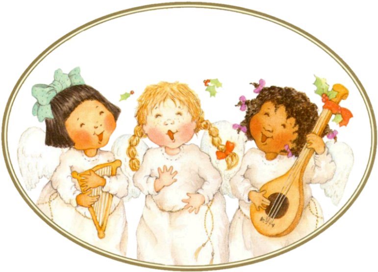 Christmas Angels Png / Tube - Christmas Angels Png (846x610), Png Download