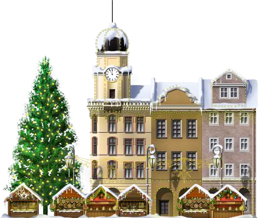 Christmas Market - Christmas Day (526x445), Png Download