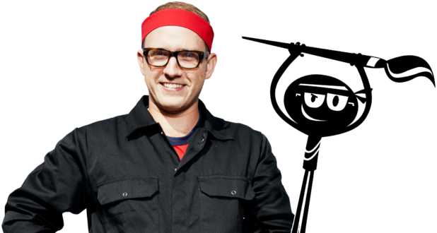 Art Ninja (640x360), Png Download