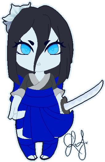 Chibi Skyforge Demon Bride Hattori - Astronaut (352x543), Png Download