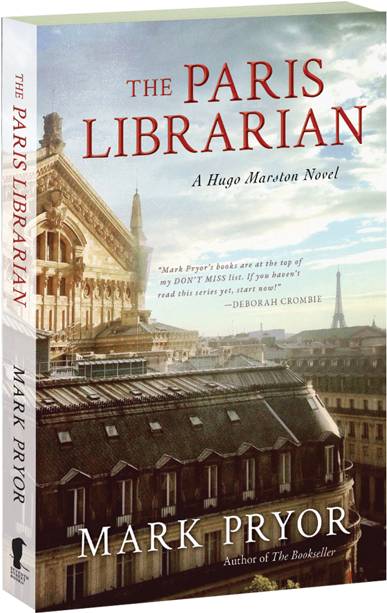 "one Of Pryor's Best Books Yet - Paris Librarian: A Hugo Marston Novel (600x961), Png Download