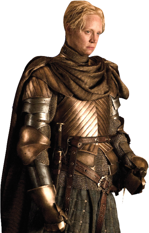 Brienne Of Tarth Got Png By - Game Of Thrones Brienne Armor (478x744), Png Download
