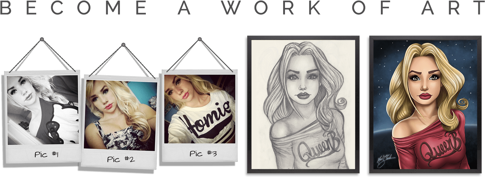 Draw Me Michael Mccomb - Make A Drawing Look Like (1600x598), Png Download