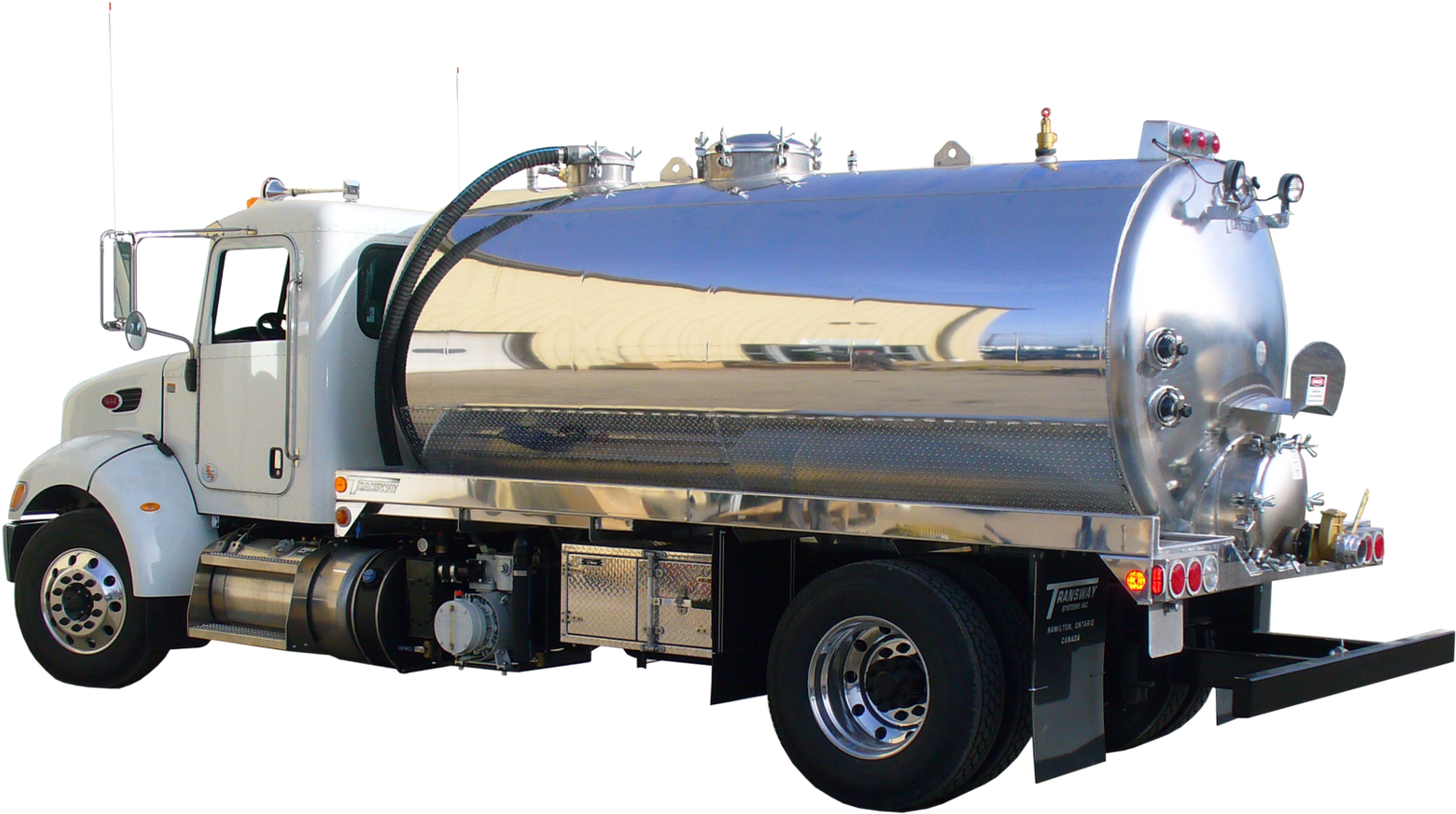 2500 Us Gallon Aluminum Tank Truck - 2500 Gallon Aluminum Vacuum Tank (1600x1063), Png Download