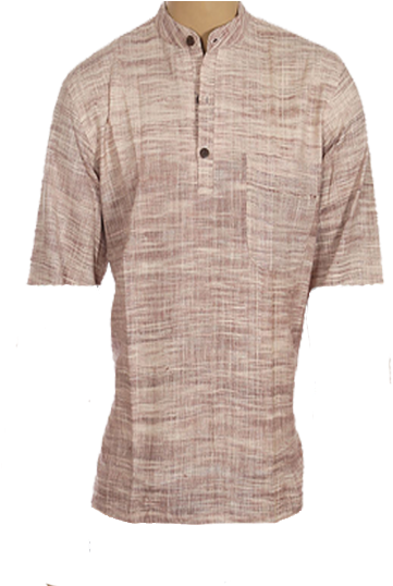 Khadi Men Half-kurta - Khadi Kurta Png (400x537), Png Download