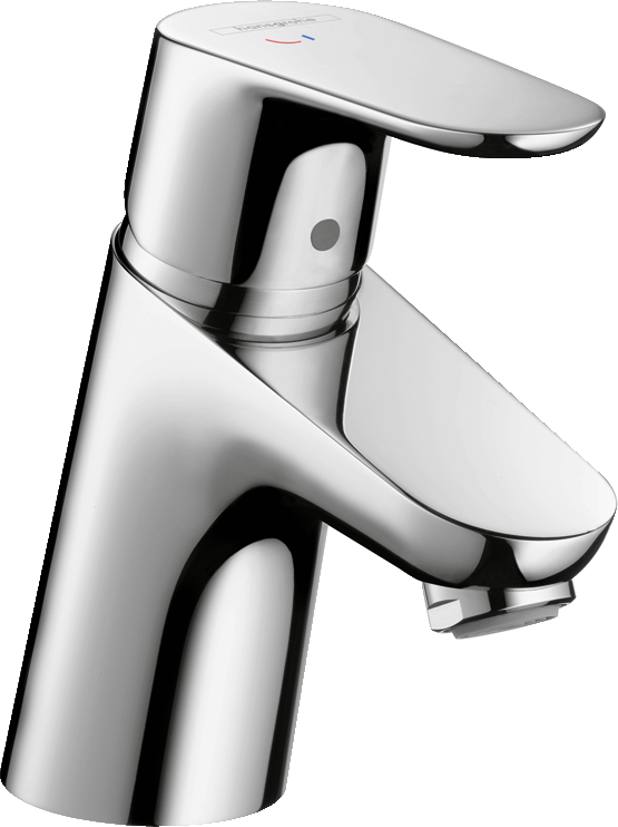 Single-hole Faucet 70 Coolstart, - Hansgrohe 70 Focus Sink Mixer Pourer 31730000 (555x742), Png Download