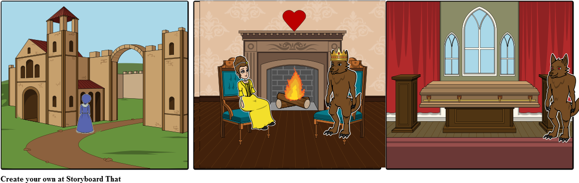 Beauty And The Beast - Cartoon (1164x385), Png Download