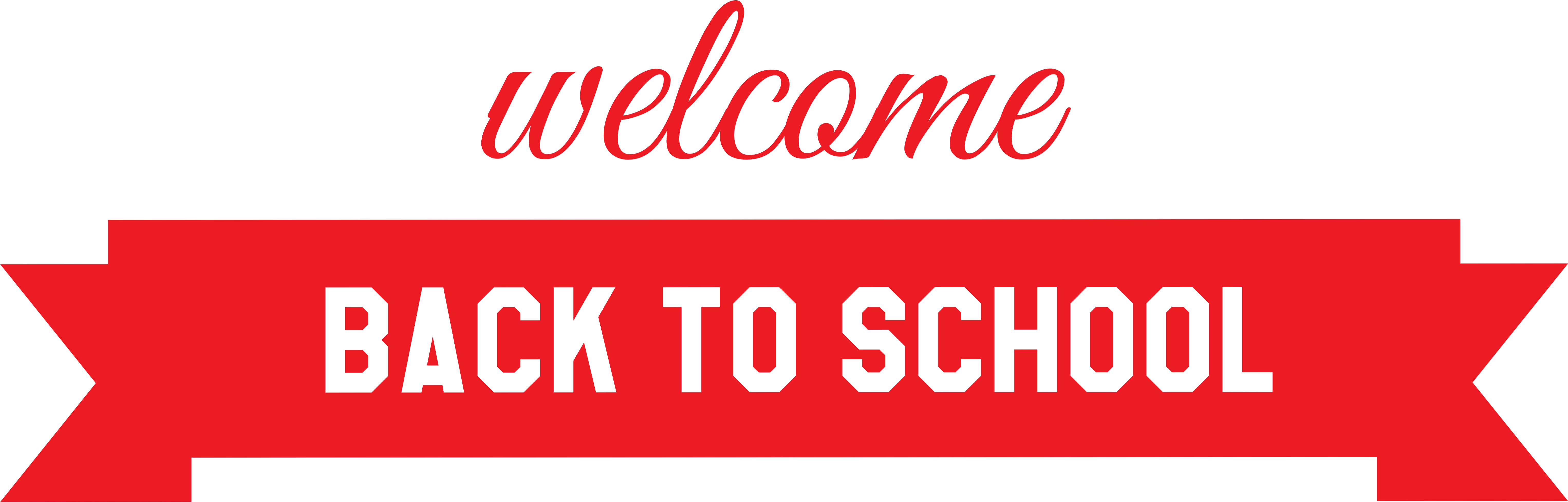 Welcome Back - Red Snowflake Personalized Mini Magnet (each) (6319x2324), Png Download