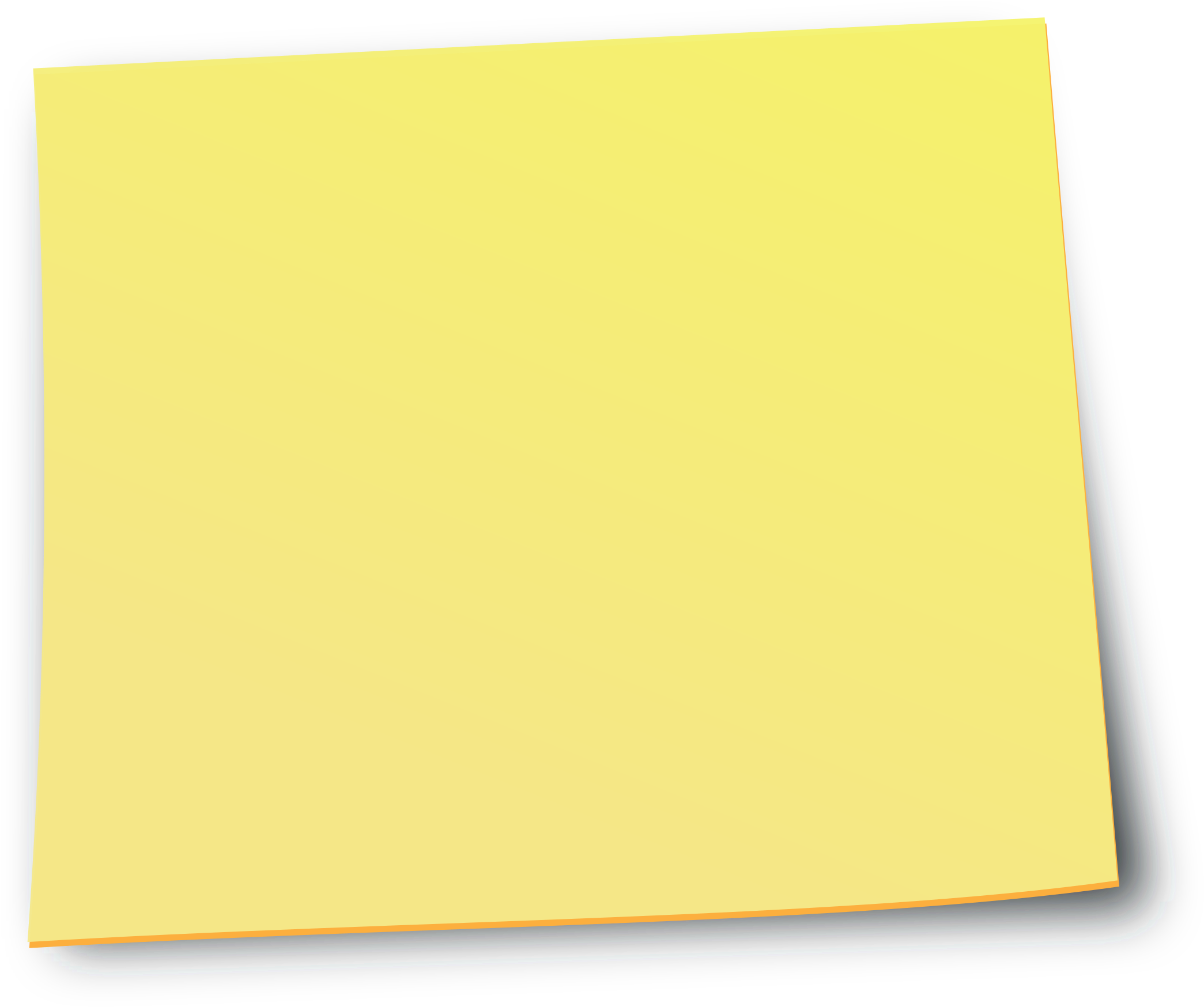 Sticky Note - Free Sticky Note Png (958x766), Png Download
