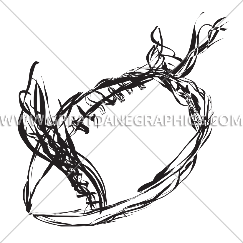 Football Fire Glow - Printed T-shirt (825x825), Png Download