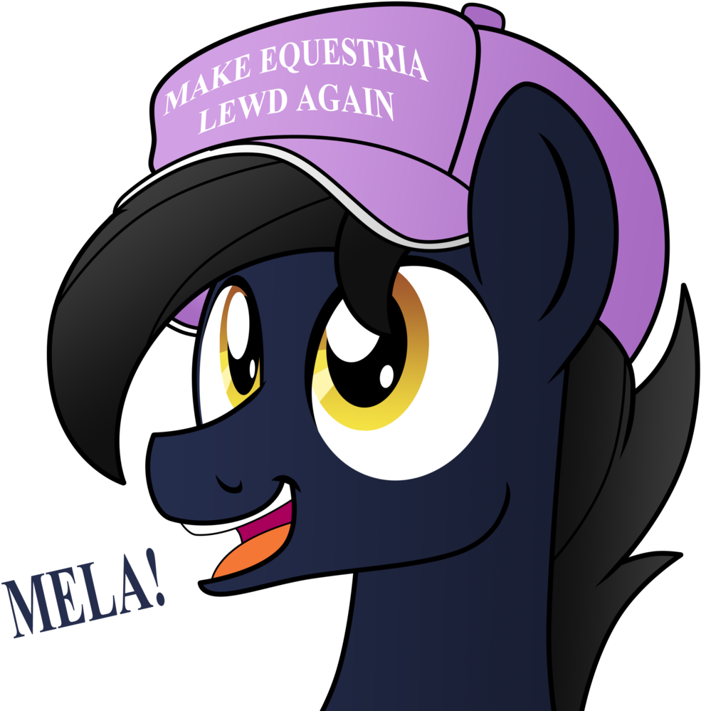 Pananovich, Bust, Hat, Lewd, Make America Great Again, - Cartoon (1024x1024), Png Download