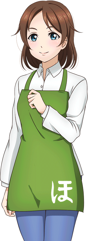 Ll Sif Honoka Mom - Love Live Honoka Mother (367x841), Png Download