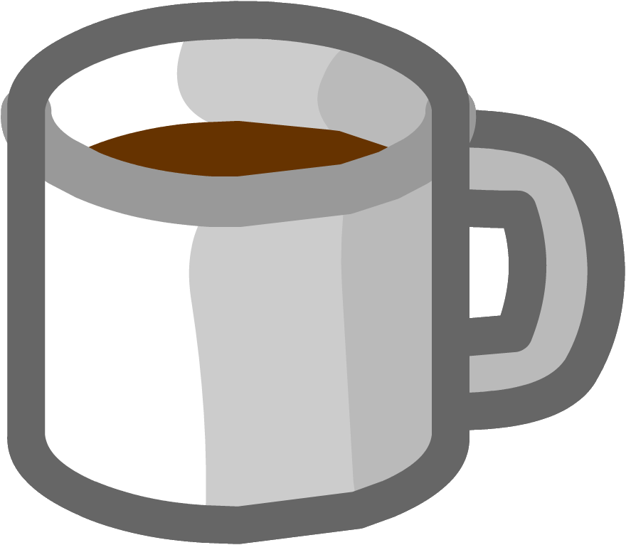 Coffee Cup Emoticon - Club Penguin Coffee Emoji (880x766), Png Download