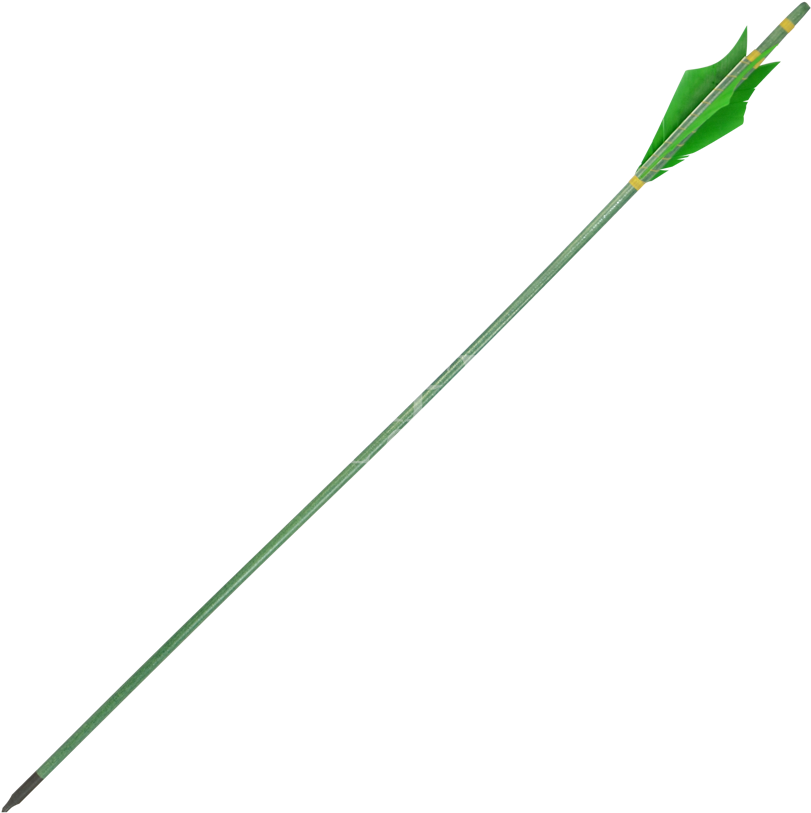 Arrow Bow Png - Green Archery Arrow Png (850x850), Png Download