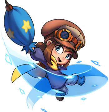 Hat Kid Transparent - Hat In Time Supporter Hat (350x360), Png Download