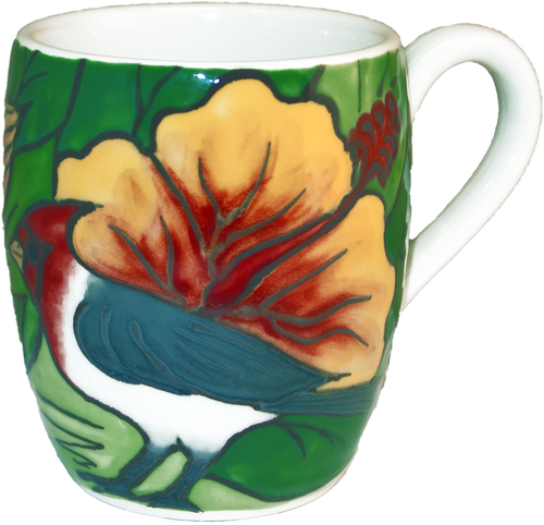 Barrel Mug Brazilian Cardinal - Mug (500x482), Png Download