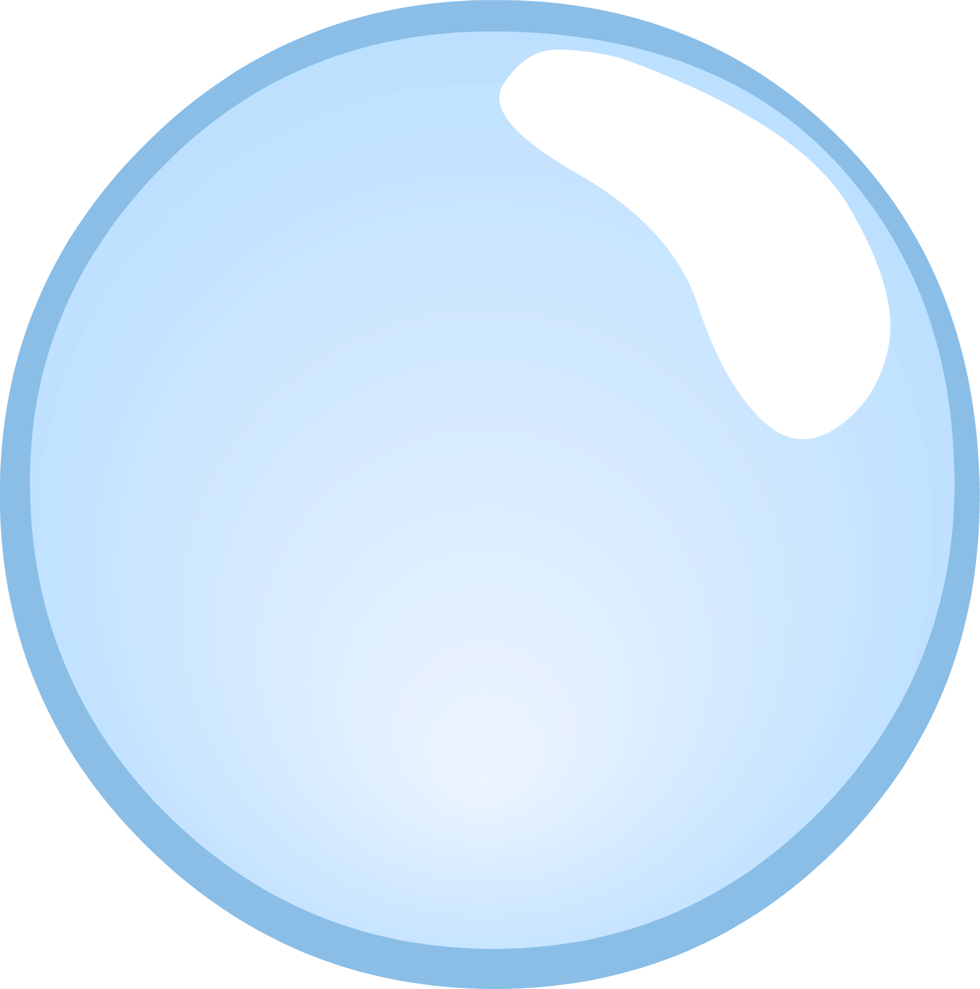 Old Bubble - Bfdi Old Bodys Bubble (1955x1974), Png Download