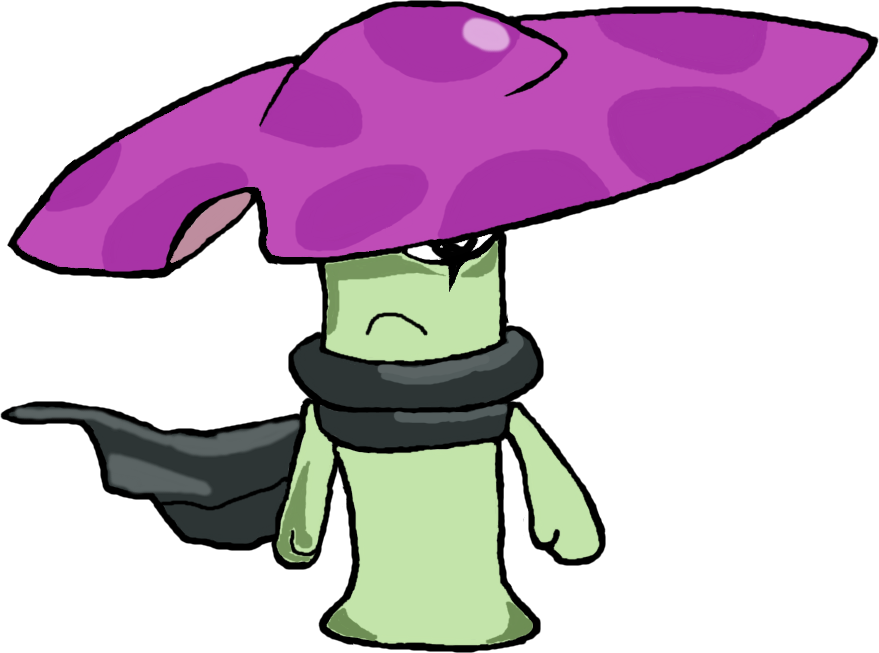 Night Cap Itsleo20 Drawing - Drawings Of Plants Vs Zombies (879x653), Png Download