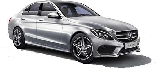C Class - Mercedes C180 Amg Lease (732x405), Png Download