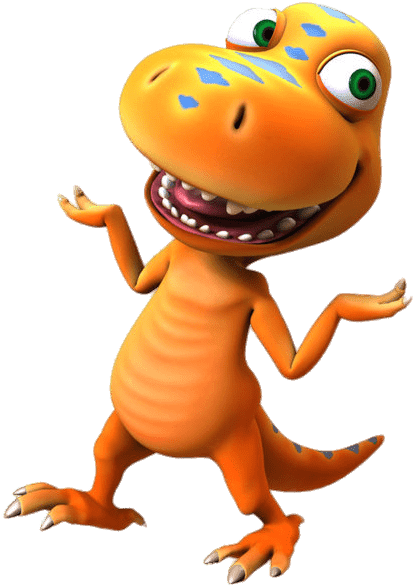 Dinosaur Train - Baby T Rex Dinosaur Train (450x600), Png Download