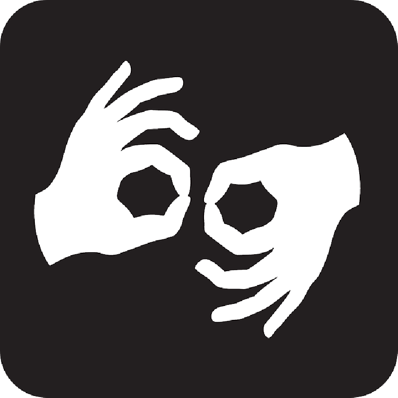 Mb Image/png - Sign Language (800x800), Png Download