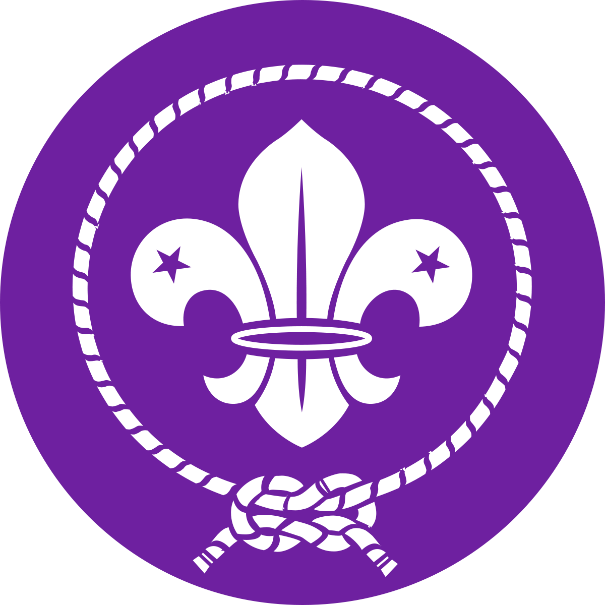 The Fleur De Lis - World Scout (1200x1200), Png Download