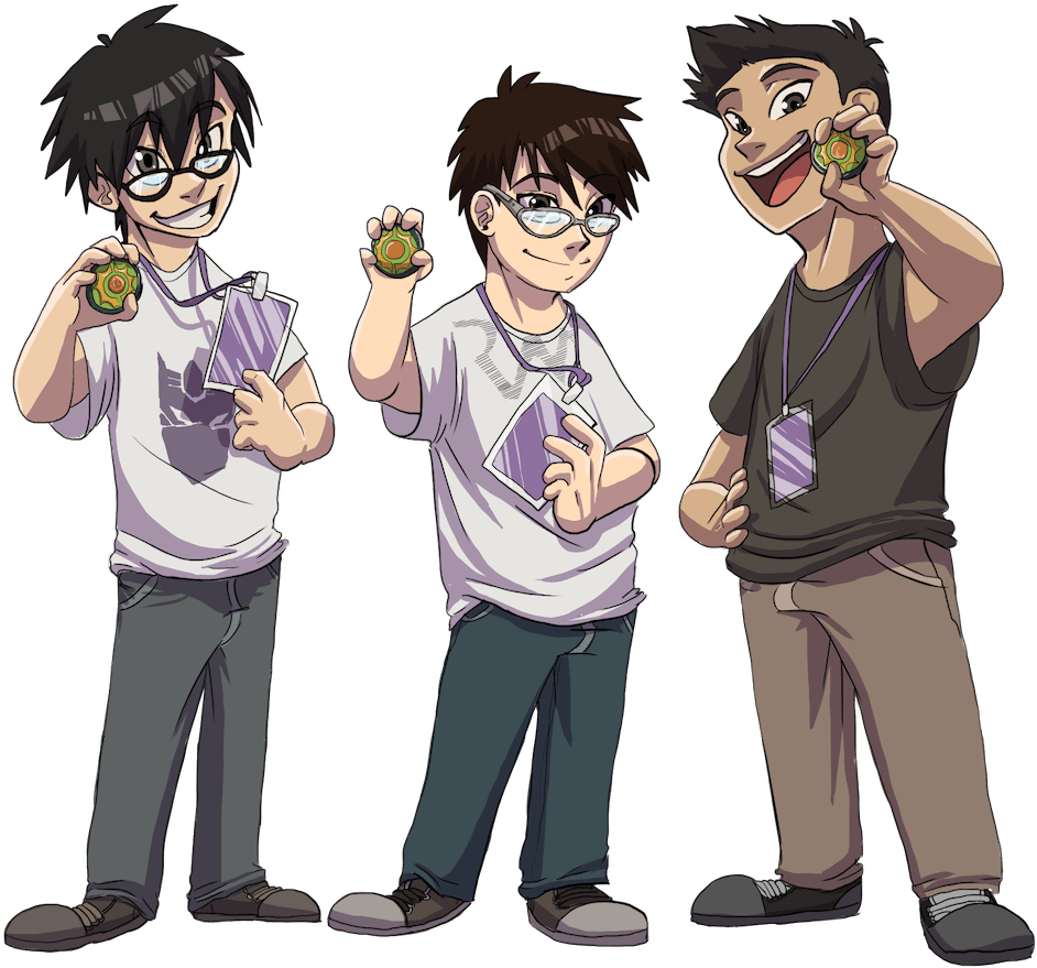 The Beyblade Boys - Twitter (1000x1000), Png Download