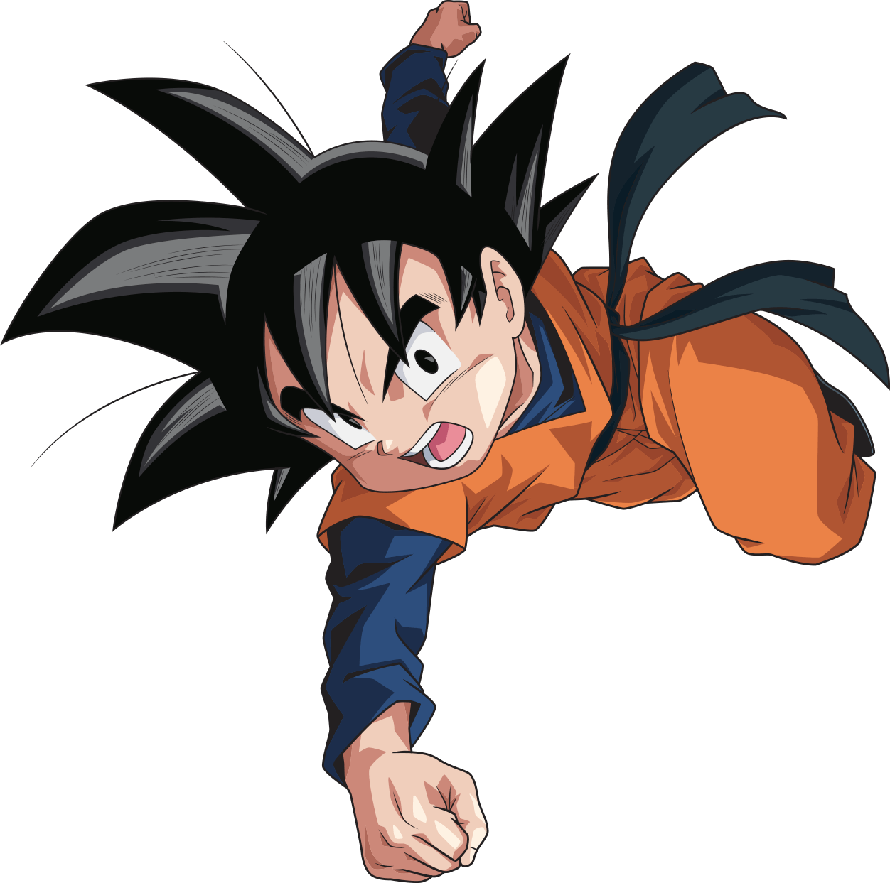 Goten - Dragon Ball Super Goten Png (1252x1243), Png Download