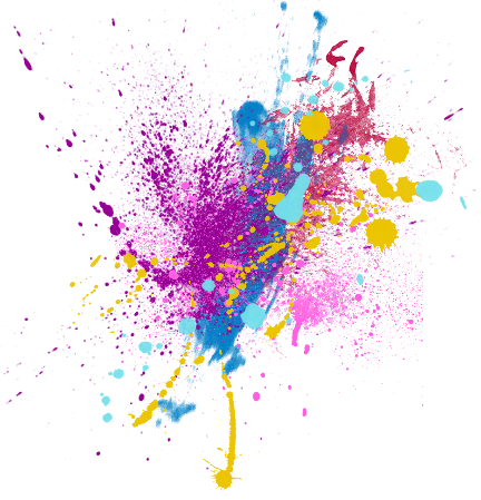 Splash Color Png - Brush Picsart (432x449), Png Download