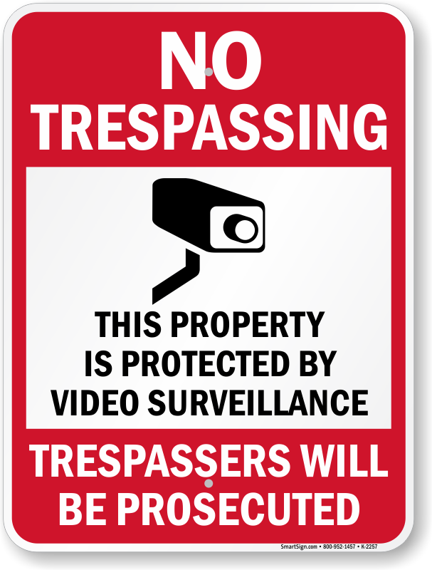 Zoom, Price, Buy - No Trespassing Signs (607x800), Png Download