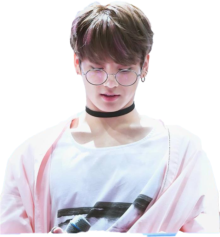 #bts Jungkook #bts Jungkook Spring Day #bts Spring - Jungkook With Glasses Gif (698x960), Png Download