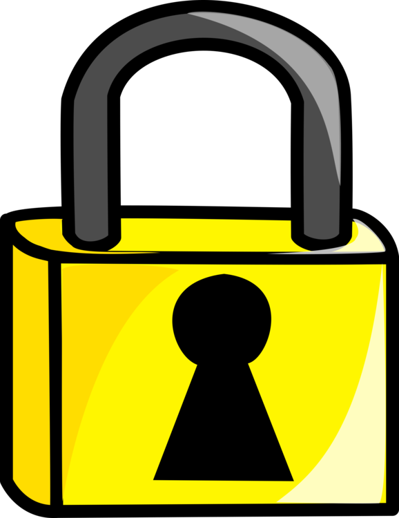Padlock Clip Art Png Download Free - Locks Clipart (462x599), Png Download